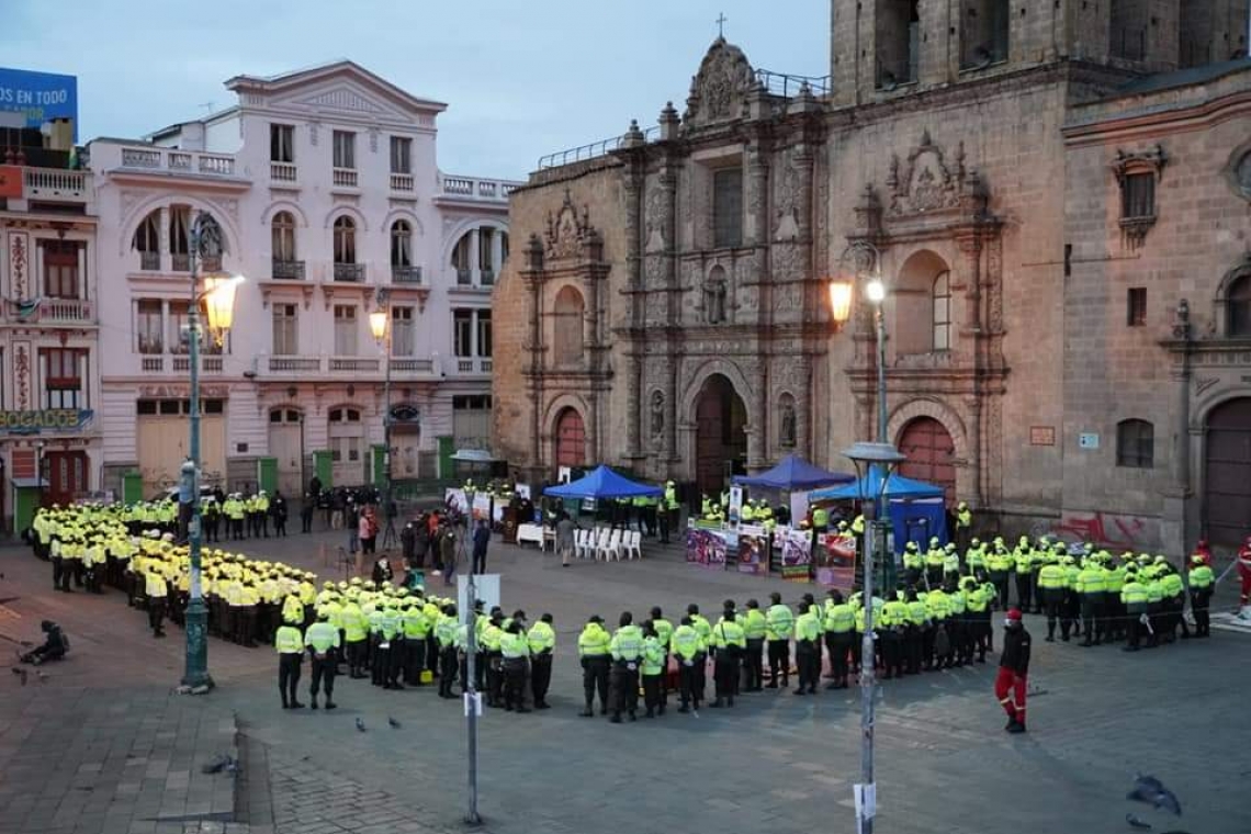 Por una Bolivia unidad y segura, la Policía activa Plan “Fiestas Patrias Seguras” 