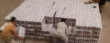 Militares incautan 800 fardos de cerveza en Bermejo, frontera con Argentina