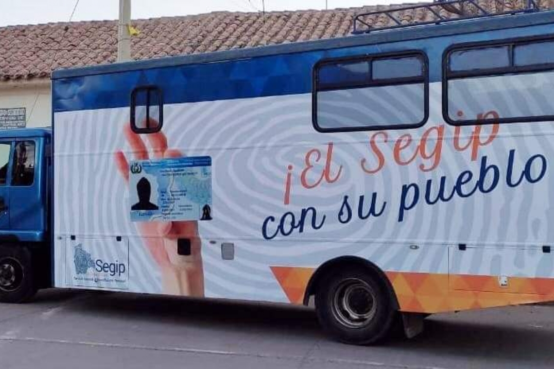 “SEGIP Móvil” llega a municipio de Uriondo en Tarija para la cedulación