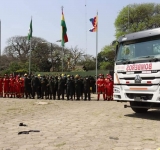Policía refuerza con 200 efectivos la lucha contra incendios forestales en la Chiquitania