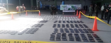 La FELCN incauta 160 kilos de cocaína y muere sujeto que se tragó 13 capsulas