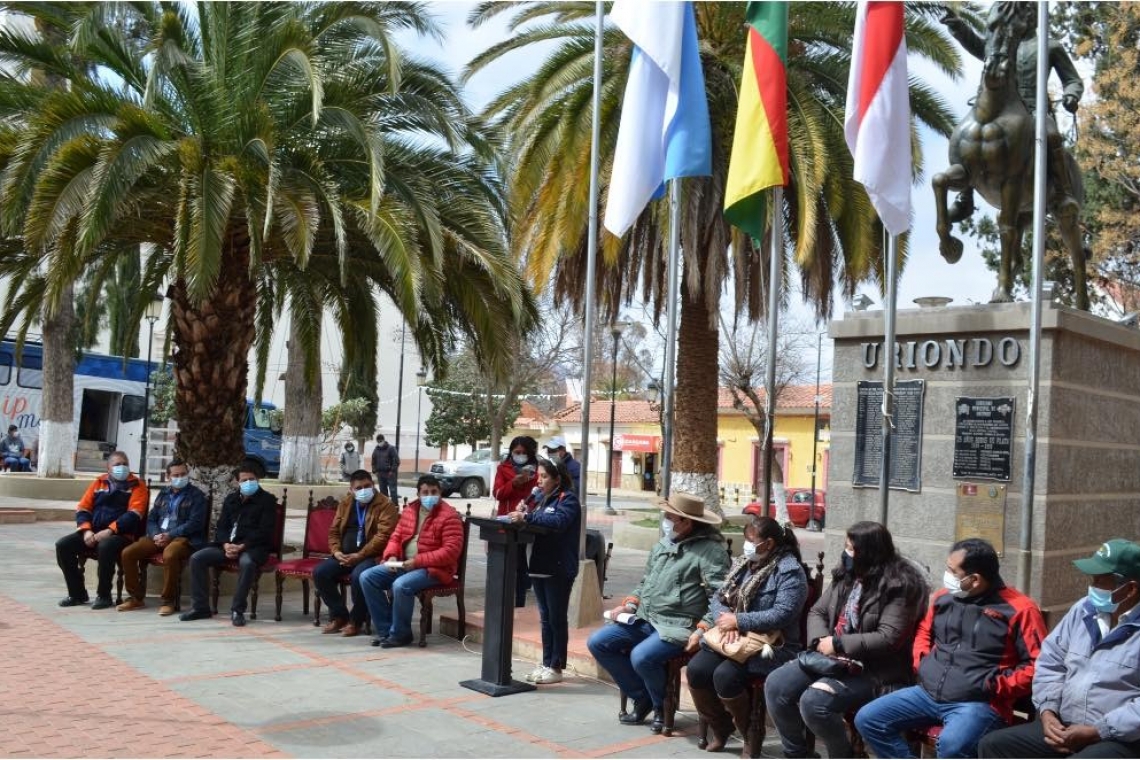 SEGIP Móvil entregara cedulas a 6 comunidades en Uriondo, Tarija