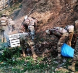 Navales hacen limpieza para prevenir enfermedades endémicas en Porvenir, Pando