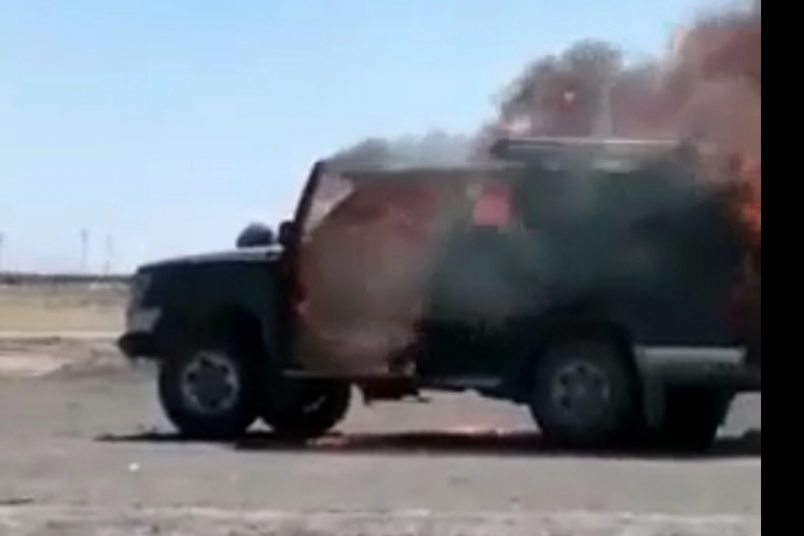 Contrabandistas queman patrullas y atentan contra la vida de militares en Sabaya