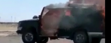 Contrabandistas queman patrullas y atentan contra la vida de militares en Sabaya