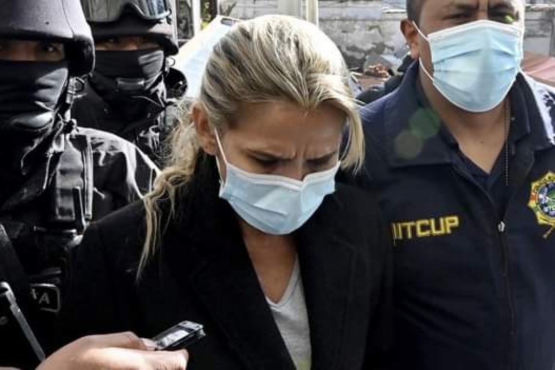 Situación procesal de Jeanine Añez en manos de la autoridad jurisdiccional