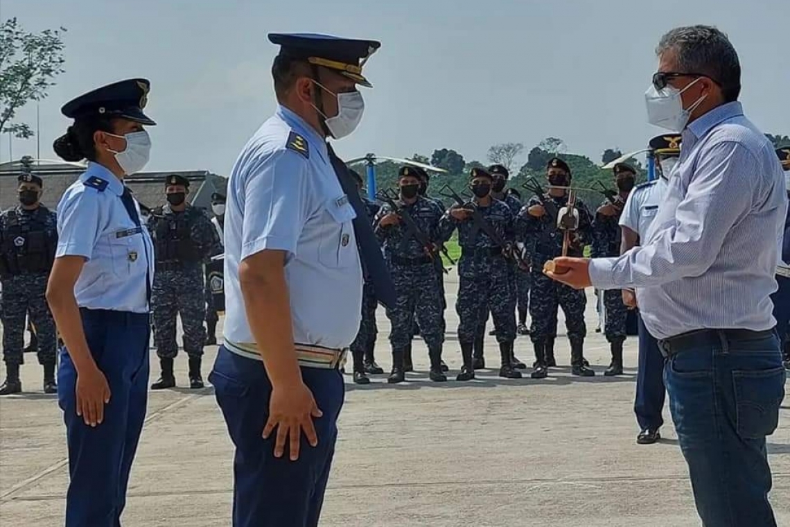 Grupo Aéreo de Entrenamiento “Gral. Alberto Paz Soldán” recuerda XI años de creación