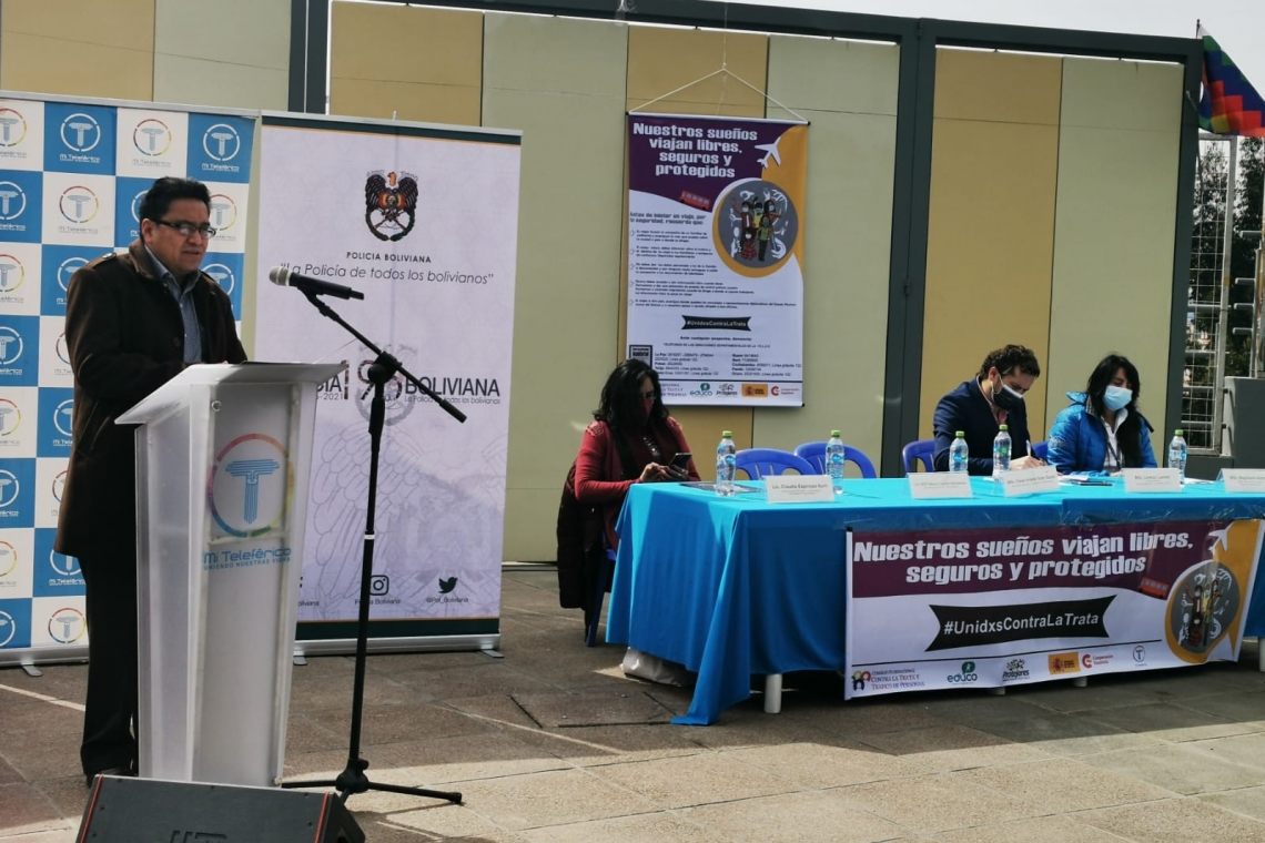 Promueven campaña de prevención de trata de personas y tráfico de migrantes