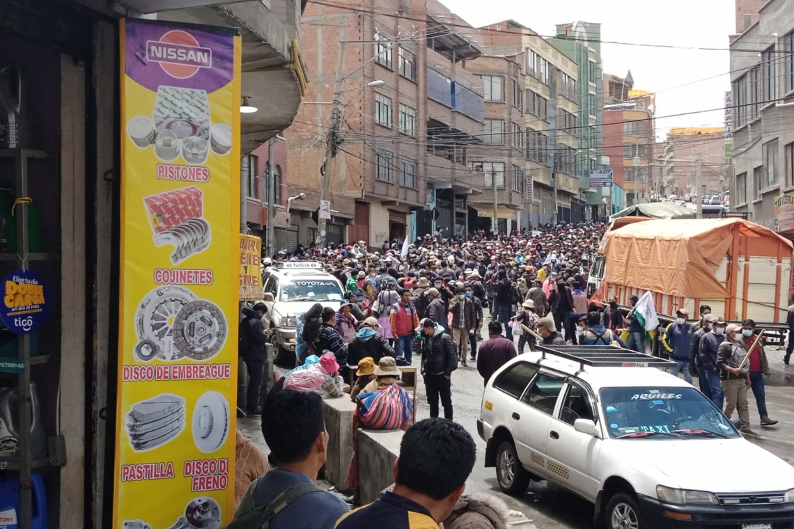 Policía rechaza acusaciones de utilizar infiltrados en el conflicto de Adepcoca