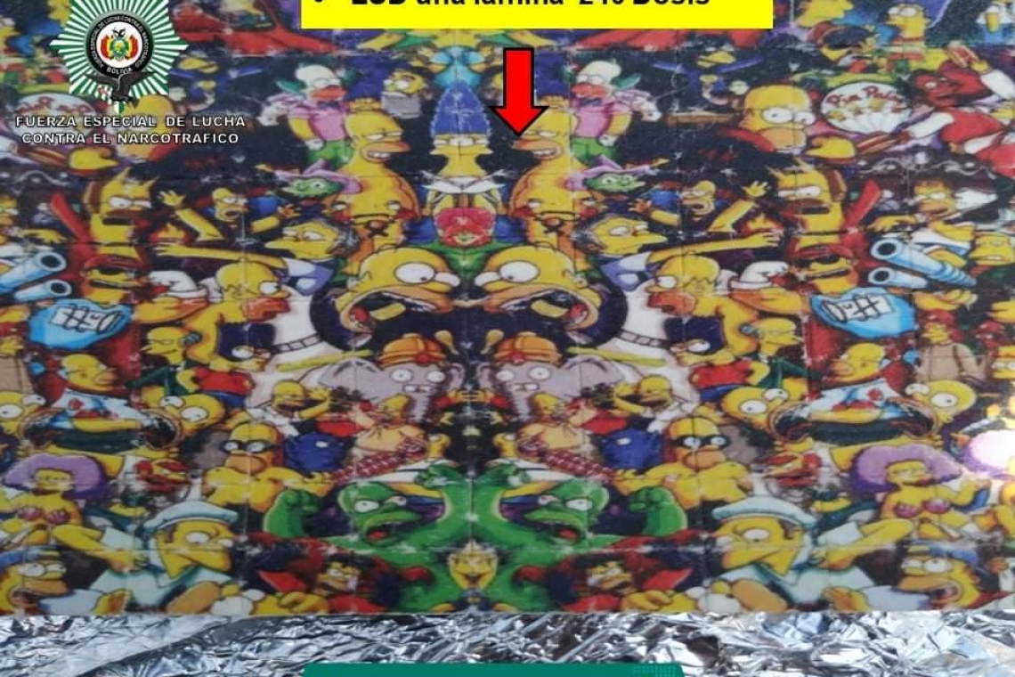 La FELCN confisca drogas sintéticas y venta de cocaína en las calles de Cochabamba