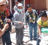 Defensa Civil entrega 9 toneladas de ayuda humanitaria en Chuquisaca