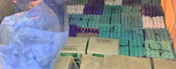 Militares del CEO-LCC interceptan camión con alimentos perecederos 