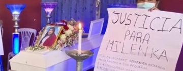 Piden cárcel para exesposo que ahogó a Milenka en La Paz