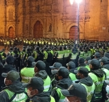 La Policía acuartelada evita bloqueos en diferentes departamentos