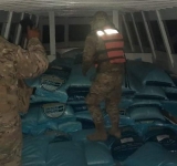 Militares incautan un camión con granos de lenteja en Chua Cocani