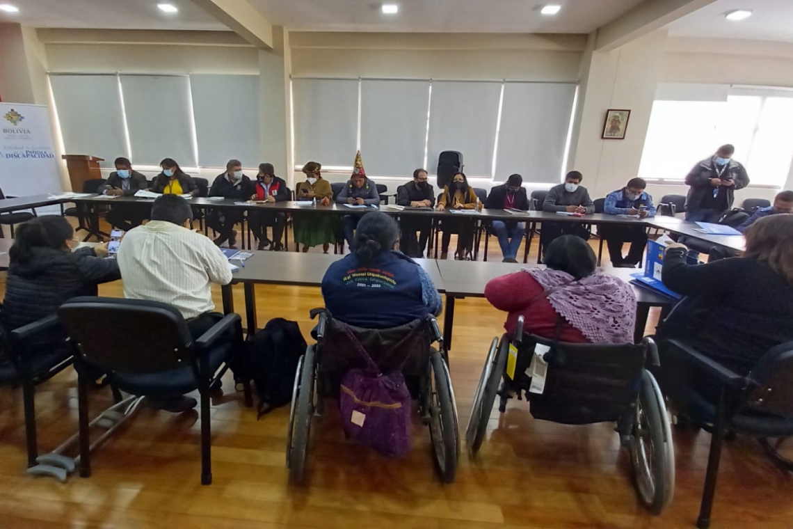 Se trabaja en el Plan de Acción Integral 2022 para personas con discapacidad