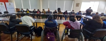 Se trabaja en el Plan de Acción Integral 2022 para personas con discapacidad