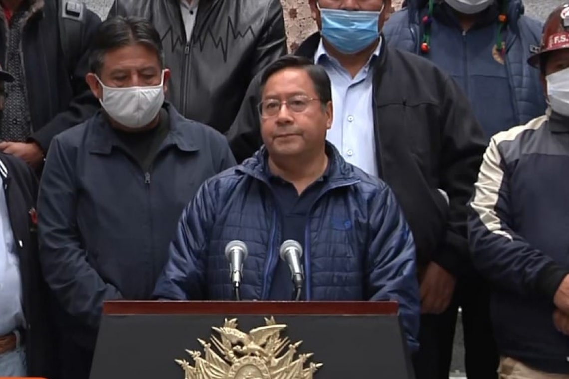 Gobierno abroga la Ley 1386 para garantizar la paz social y la reactivación económica