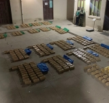 Los 649 kilos de cocaína incautada provenía del Perú y tiene un valor de más de $us. 3 millones