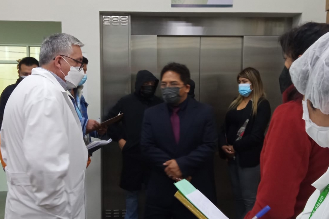 Por cuarta ola del COVID-19, se intensifica control en centro de salud del país