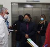 Por cuarta ola del COVID-19, se intensifica control en centro de salud del país