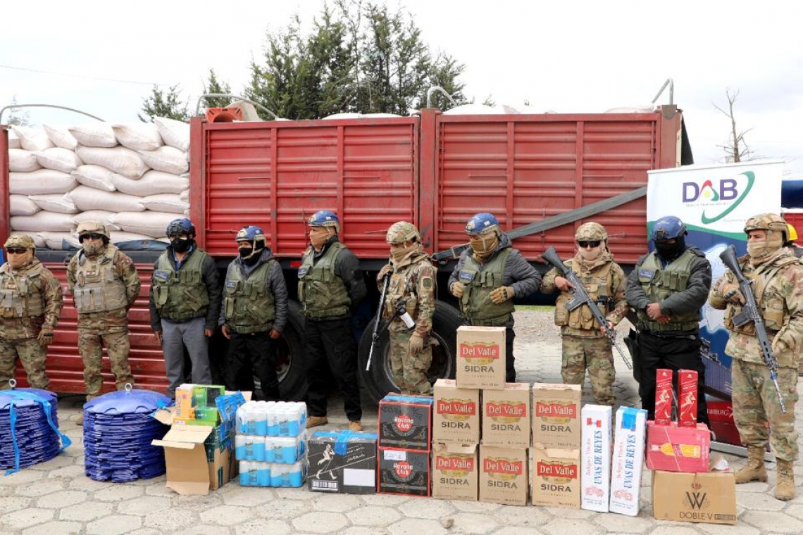 En 1.945 operativos en La Paz comisaron contrabando valuado en Bs 119.911.154