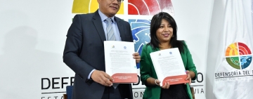 Defensoría y FAM firman alianza para promover el fortalecimiento de gestión municipal