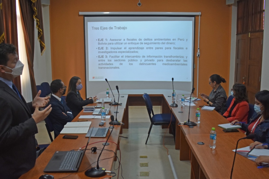 Fiscalía diseña plan sobre investigación financiera y persecución de bienes en delitos ambientales