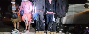 FELCN incauta 29,7 kilos de cocaína y marihuana en carretera Oruro-Pisiga