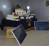 Esposas de navales donan energía eléctrica fotovoltaica para unidades en frontera