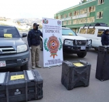 Policía recupera vehículos vendidos por venezolanos de Juan Guaidó el 2019-2020