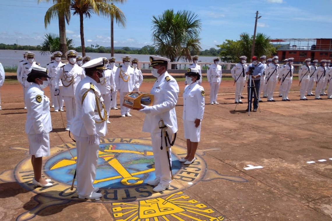 Se cumple el relevo de comandantes en el tercer Distrito Naval “Madera”