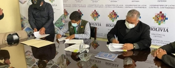 SENASAG fortalece lucha contra el contrabando en fronteras