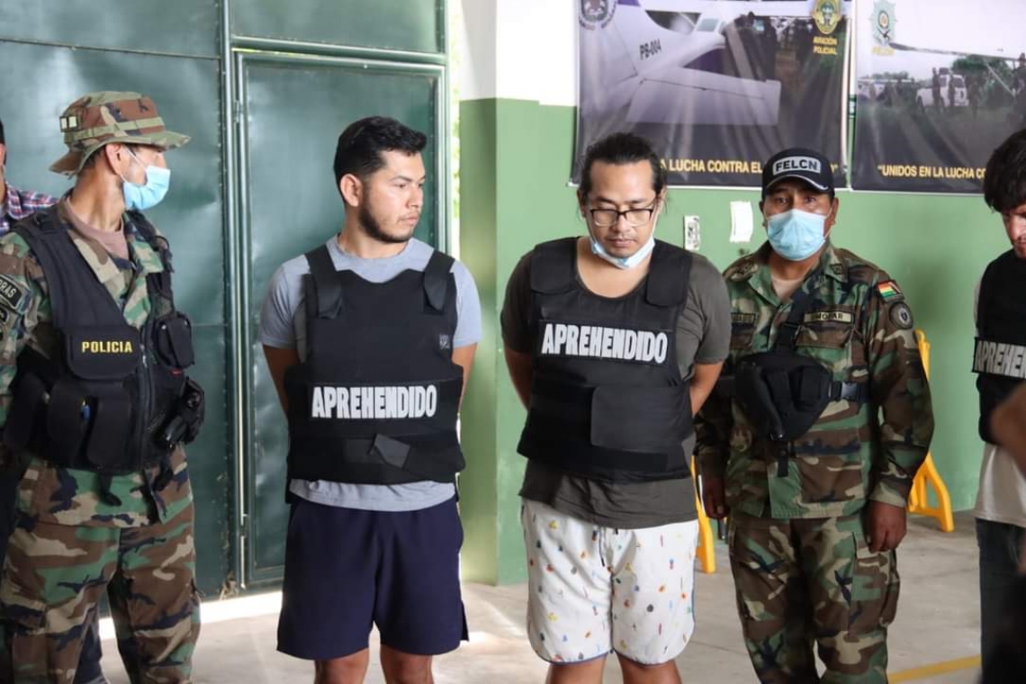 FELCN afecta al narcotráfico con $us. 3 millones en seis operativos