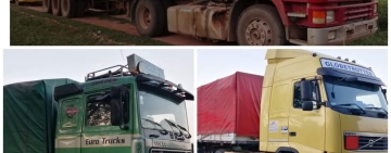 CEO reporta el comiso de siete camiones con soya en frontera con Argentina