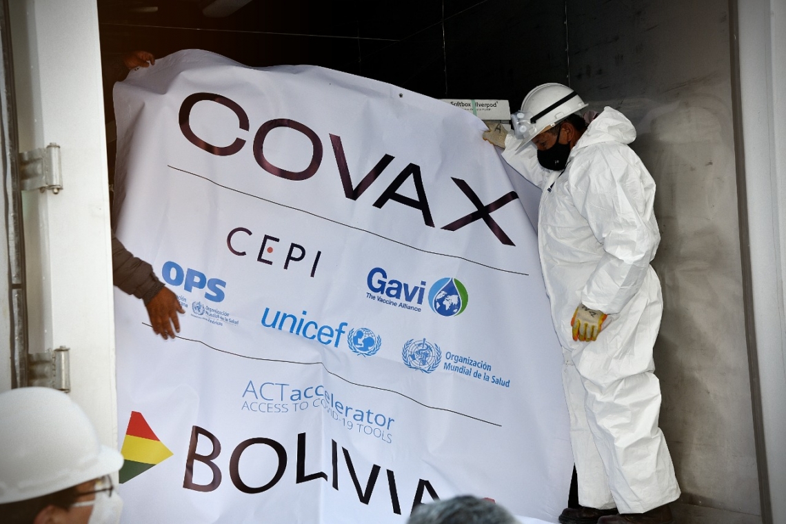 Llega nueva donación de más de un millón de vacunas, vía el Mecanismo Covax