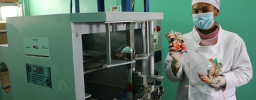 El PMA dona equipos a mujeres indígenas productoras de Oruro