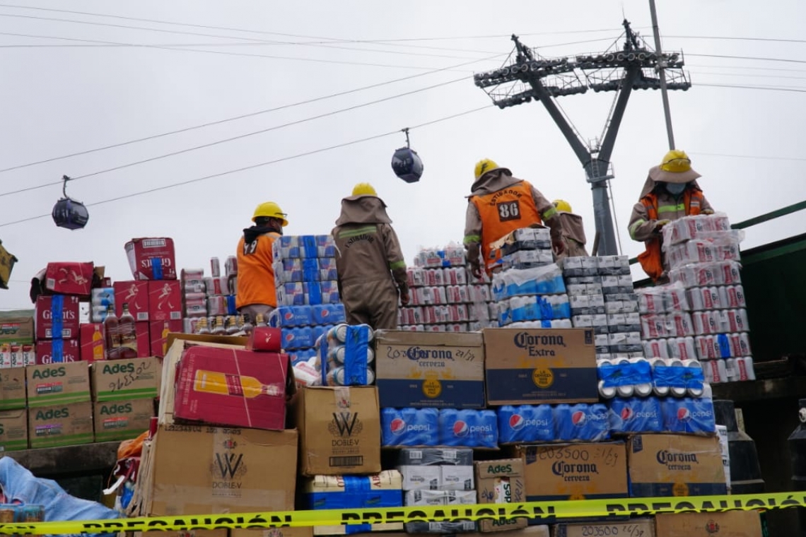Destruye bebidas alcohólicas ilegales valoradas en Bs 91.762 en La Paz