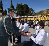 54 personas con discapacidad reciben su Libreta de Servicio Militar en Sucre