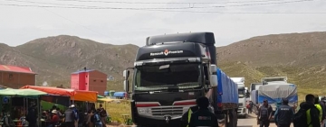 Aduana facilita el ingreso de más de 463 camiones en frontera Desaguadero