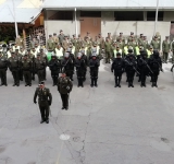 Policía incrementa 100 efectivos en la ciudad de El Alto y relanza Radio Patrulla 110