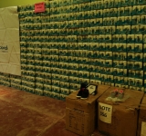 Destruyen 54 toneladas de bebidas alcohólicas de contrabando en Tarija