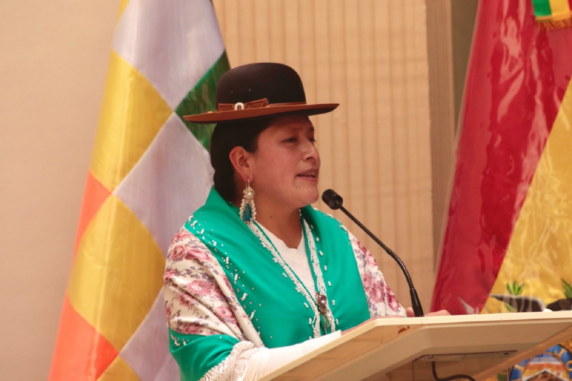 Senadora Velasco destaca la sentencia constitucional limita beneficios en caso feminicidas