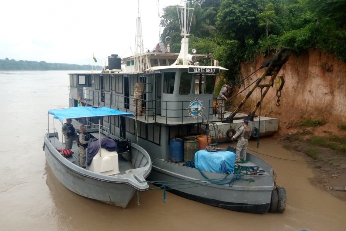 En patrullaje fluvial sobre el río Madre de Dios detectan ilícitos y explotación de oro