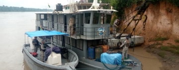 En patrullaje fluvial sobre el río Madre de Dios detectan ilícitos y explotación de oro