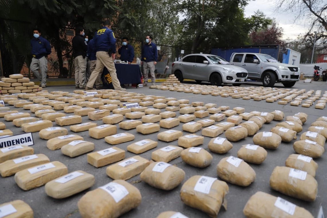 FELCN confisca 64,3 toneladas de cocaína y marihuana en primer trimestre