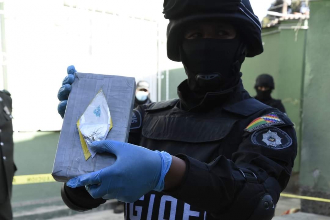 La FELCN realiza operaticos y afecta al narcotráfico con $us 2,2 millones