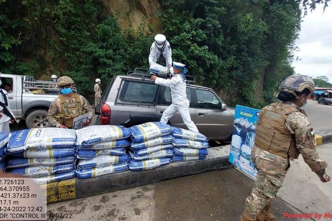 Militares comisan 7 vehículos y productos en zonas fronterizas aledañas a Chile y Argentina