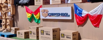 Cartonbol exporta a Chile 632 mil cajas por Bs. 4 millones