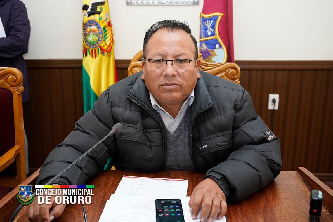 Freddy Mamani será alcalde de Oruro por cinco días